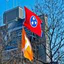 Tennessee State Flag 2x3 Double Sided- Heavy Duty 3ply Tennessee TN State Flags Super Durable 2 Rows Stitched Edge Canvas Header with 2 Brass Grommets