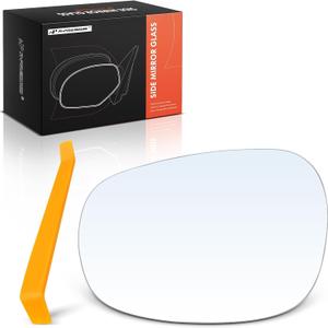 A-Premium Left Driver Side Heated Mirror Glass Compatible with BMW 320i 323i 325i 328i 328i xDrive 335d 335i xDrive 335is 125i 128i 135i, 2008-2013 - Convex Side Mirror Replace # 51167252893