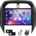 8Core 4+64G Car Stereo for Toyota RAV4 2003 2004 2005 Wireless Carplay Android Auto,9 inch 1280 * 720P IPS Touch Screen Radio, Android/GPS/WiFi/32EQ DSP Audio/Bluetooth/SWC/Backup Camera
