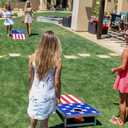 GoSports 4 x 2 ft Ultra Portable Cornhole Board Set - Choose LED Lights or Standard - Regulation Size Corn Hole Games for Adults, Perfect for Tailgating and Camping - Includes 8 Bean Bags & Rules