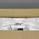 HDDFL Brass Bathroom Light Fixture Modern Bathroom Vanity Lighting 4 Lights Glass Wall Scone for Bedroom Bath Living Room Hallway
