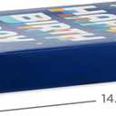 Hallmark Designed Shirt Boxes with Lids (8 Boxes: 2 Each of Orange and Blue Stripes, Plaid, Dots, Happy Birthday) for Birthdays, Father's Day, Graduations (1 Count (Pack of 8))