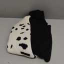 Angashion Women's Sweaters Casual Floral Printed Patchwork Long Sleeves Knitted Pullover Cropped Sweater Tops, M