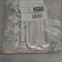 Vmaisi 8 Pack Baby Sliding Cabinet Locks - Adjustable U Shaped Child Safety Locks,Childproof Latches for Kitchen Bathroom Storage Cupboards Doors, Handles and Knobs White