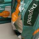 Depend Incontinence Protection with Tabs, Maximum Absorbency, L , 16 ct