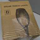 IkeeRuic Christmas Decorations Outdoor, Multicolor Solar Christmas Lights Outdoor with Flickering Flame, Solar Torch Light for Xmas Decor, Solar Powered Outside Lighting Waterproof for Yard Pathway (6Pack)