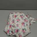 Women's Explosions in Summer Fashion Bubble Sleeve Floral lace-up high Slit Long Skirt Women's Dress in Summer Black