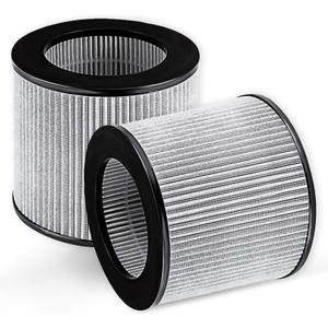 2801 Replacement Filter Compatible with Bissell MYair Personal Air Purifier 2780 2780A 2780B 2780P and 27809 - Compare to My Air Part 2801, High Efficiency Activated Carbon Filters (2 Pack)