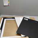 Frame Amo 15x21.25 Black Solid Wood Puzzle Frame, White Mat for 13x19 Image, Tempered Glass Front, 1.5 inch Wide, 1 inch Thick, High-End, Heavy-Duty, Gallery Grade & Acid-Free