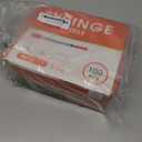 100 Pack 1ml Syringes with Needle-30Ga 5/16 Inch, Individually Sealed Packaging