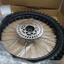 CLEO 70/100-19 Front Wheel Rim Tire Assembly for 150CC 200CC Dirt Bike taotao TTR SSR CRF Apollo 15mm axle includes 200mm brake disc
