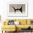 LaVie Home 24 x 36 Poster Frame White, Display Pictures 20x30 with Mat or 24x36 Without Mat, Stable and Sturdy Picture Frame and Polished Plexiglass, Horizontal and Vertical Format of The Wall1 Pack