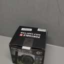 Roykaw 10400 mAh Magnetic Golf Cart Fan Portable Rechargeable Battery Powered, 24+ Hrs, w/LED Lights, Compatible with EZGO/Club Car/Yamaha & All Ironic-Body, Cordless & Remote Control, 1 PC