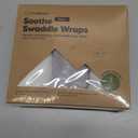 Baby Swaddle Sleep Sacks with Zipper - 3-Pack Swaddles for Newborns 0-3 Months, Infant, Baby Girls, Boys, Soft & Durable Newborn Sleep Sack,Easy Diaper Change Swaddling Blanket(Angelic)