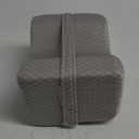 Knee Pillow for Side Sleepers,Cooling Leg Pillow for Sciatica, Knees,Back,Joints Between Legs,HIPS Pain Relief When Side Sleeping,Spine Aligning Support for Surgery Recovery, Pregnancy (Arctic Gray)