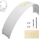MFLDSFLHM Studio 3 Head Band Replacement Accessories,Studio 3 Wireless Headphones Replacement Top Headband Parts with Repair Kit (White Color)