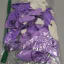 Ruburu White Lavender Purple– Gradient Purple color Balloons for Baby Shower/Birthday/Girl Wedding/Anniversary Party Decorations (Voilet + Light Purple)