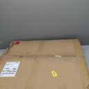 24"x24" Stainless Steel Quarter Fender Set Mud Flap Hangers with Single Bolt Mounting Brackets Fit for Semi Truck Trailer, 2PCS