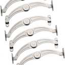 uxcell Lid Support Hinge, 140mm Soft Close Door Hinge Support Drop Lids of Cupboard, 3 Pairs