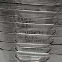 AntStep 12 Pack Clear Plastic Storage Bins, Pantry Organizers and Storage, Clear Pantry Organizer Bins, Plastic Containers with Handle for Kitchen,Freezer,Cabinet,Closet,Bathroom Under Sink Storage (Medium)