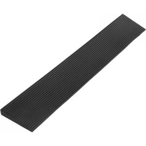 1" Rise Rubber Door Threshold Ramp for wheelchairs, 2000 LBS Capacity 35.5'' Long Non-Skid Solid Rubber for Home Doorways Heavy Duty Door Step Ramp for Mobility Scooters and Power Chairs