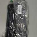 Mini Fridge Mat, 19.7x19.7x0.6 Inch Non-Slip Thick Under Refrigerator Silicone Mat, Leak-Proof Washer Drip Tray for Carpet Floor Protection, Black