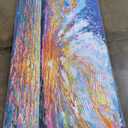 Art 30x60 Inch Hand-Painted Sea Sunrise Landscape Modern Abstract Oil Painting Large Canvas Art Hall Bedroom Office Wall Decoration (Yi048)