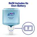PURELL ES8 Automatic Soap Dispenser, Graphite, for 1200 mL PURELL ES8 HEALTHY SOAP Refills (Pack of 1) - 7734-01 - Manufactured by GOJO, Inc.