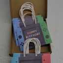 JOCOPUERTO Video Game Party Favor Bags, Gaming Theme Kraft Paper Gift Bags, 16 Pieces, Game On Birthday Party Supplies