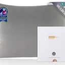 ZIMASILK 100% Pure Mulberry Silk Pillowcase for Hair and Skin Health, Soft and Smooth, Both Sides Premium Grade 6A Silk,600 Thread Count, with Hidden Zipper,1pc(Standard 20''x26'', Gray)