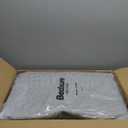 Bedsure 8x10 Fluffy Area Rugs for Living Room, Machine Washable Rugs, Non-Slip Backing, Non-Shedding, Pet Friendly Throw Rug for Bedroom Dining Room, Coconut White