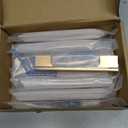 12 Pack 4"(102mm) Champagne Bronze Cabinet Pulls Kitchen Cabinet Handles Bronze Drawer Pulls Cupboard Hardware for Cabinets CK0015 (4 Inch Hole Center)