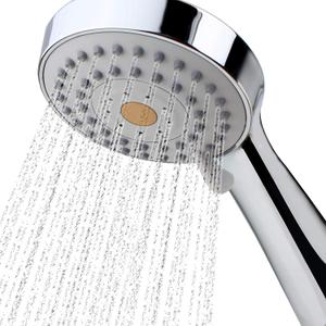 High Pressure Handheld Shower Head with Powerful Shower Spray against Low Pressure Water Supply Pipeline, Multi-functions, w/ 79'' Hose, Bracket, Chrome Finish