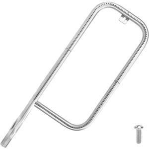 41862 Grill Burner for Weber Q200, Q220, Q2000 Q2200, 396000, 396001, 396002, 566002, 53060001, 304 Stainless Steel 20.5 Inches Grill Burner Tube Pipe Kit Replacement for Weber 69956/60041