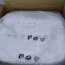 24" Windowless Portable Air Conditioner, 15H Timer & 120Oscillation, 3-IN-1 Portable AC Unit with Remote, 2-Gal Tank, 3 Modes & 3 Speeds, Ultra-Quiet Ventless Swamp Cooler for Room Home Office, Ivory