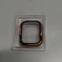 Goton Waterproof Screen Protector Case Compatible for Apple Watch Series 9/8/7 41mm, Hard Bumper with Tempered Glass for iWatch Cover 41 mm, Copper