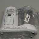 Baby Food Maker Pro Steamer Blender: 4 in 1 Auto Steam Blend and Puree Maker with Self-Clean for Healthy Baby and Toddler Meal Prep - BPA-Free (White Tochscreen)