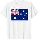Australian Flag of Australia AU Souvenir Men Women Kids T-Shirt
2XL