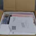 Nightstand,Modern Bedside Table with Storage Drawer and Open Wood Shelf, for Living Room, Bedroom and Small Spaces, Accent Night Stand with Solid Wood Legs, Easy Assembly, Classic Pink