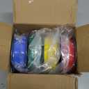 1.75mm 3D Printer PLA Filament 4 in 1 Bundle: Red, Blue, Yellow, Green, 4 Bright Colors Packed, 250g/Spool, 4 Spools Packed, Widely Fit for 3D Printer/3D Pen; Total 1Kg 3D Printing Material