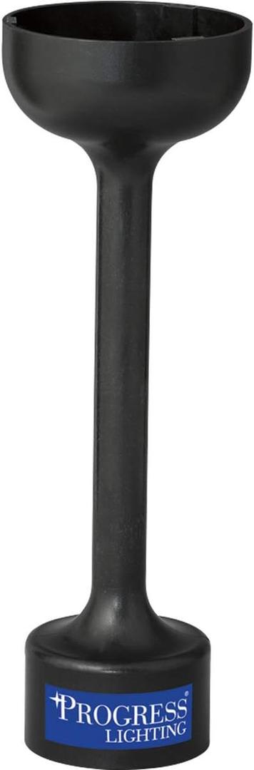 Progress Lighting Socket Collar Tool, Used to Secure Glass Shades in Place, Black, P8685-01