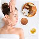 HOMSFOU Wax Heater Liner 2 Pcs Replacement Oil Warmer Dish Wax Melt Warmer Liner Dish Round Glass Dish Candle Wamer Bowl Plate Wax Tray for Electric Lamps Oil and Tart Warmers