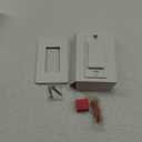 MOES WiFi Smart Light Switches, No Netural Wire No Hub Required, 2.4GHz Single Pole Switch, Compatible with Alexa Google Assistant (1 Gang Switch)