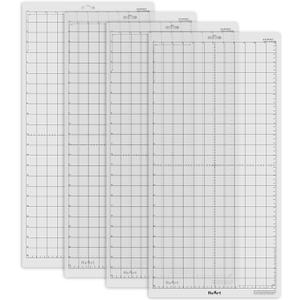 ReArt Cutting Mat for Silhouette Cameo 4 Packs 12" x 24" - Adhesive Cut Mat Replacement Set Matts Vinyl Craft