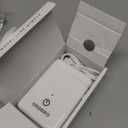 ORGBRO Label Maker Machine with Tape, X1 Portable Bluetooth Mini Label Printer, Support Pre-Cut & Continuous Label, Wireless Small Label Makers with Versatile App for School Home Office Organization (White)