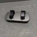 zipelo Sunglasses Holder for Car Sun Visor, Protective Automotive Eyeglasses Storage Case Hanger, Soft Vehicle Interior Glasses Organizer Box Accessories, Universal for SUV Sedan Truck (Black)