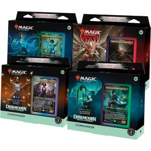 Magic: The Gathering Duskmourn: House of Horror Commander Deck Bundle - Includes All 4 Decks