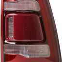 LED Tail Lights Red Cover w/o Blind Spot Compatible With 2019-2023 Dodge Ram 1500 Right Passenger Side Replace 55112990AD