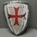 Liontouch - Maltese Knight Shield - Age 3-8 Years | Medieval Pretend Play Foam Toy for Children with Classic Red Cross Theme | Safe Weapons & Battle Accessory for Kids Dress Up & Costumes