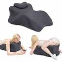Bawanglo Memory Foam Ergonomic Wedge Pillow - 27° Lift Support Cushion